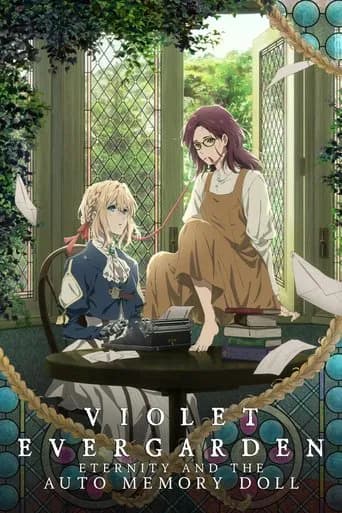 Violet Evergarden: Eternity and the Auto Memory Doll (Violet Evergarden: Eternity and the Auto Memory Doll) Sinhala Subtitles Anime Poster